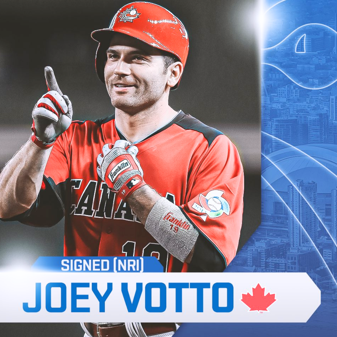 DETAIL: Toronto Blue Jays signed 1B Joey Votto to a Minor League deal ...