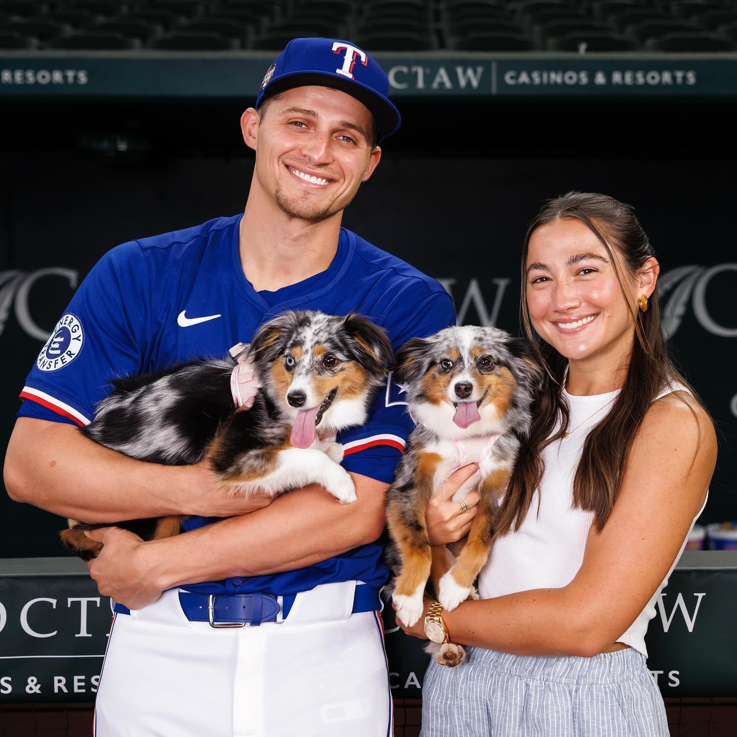 The Twins: Corey Seager lovingly shares the joy he and his wife have experienced raising their two dogs since they were puppies, revealing a special Christmas gift to celebrate their 5th birthday